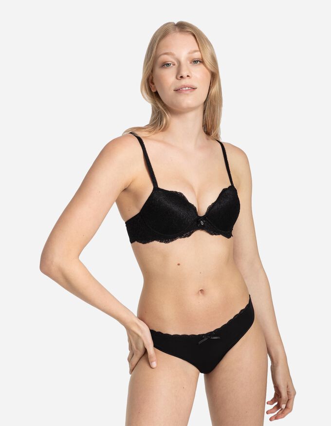 Push-Up-BH - Spitzenbesatz