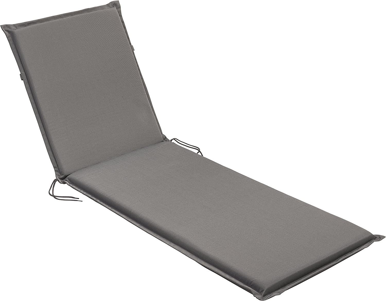 sleepling Liegenauflage Polster Sonnenliege, Strandliege, Komfortschaum, Eckbänder und Einstellband, waschbar, Made in EU