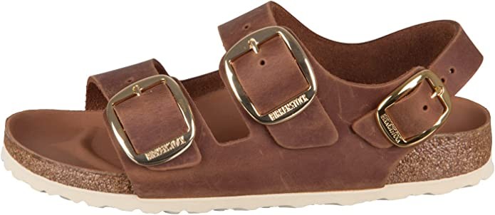 BIRKENSTOCK Klassische Sandalen braun Fußbett Sandale