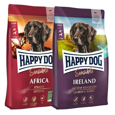 Sparpaket Happy Dog Supreme: 2 x Großgebinde im Mix