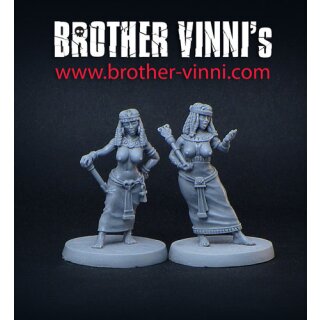 Egyptian Girls (28 mm) (2)
