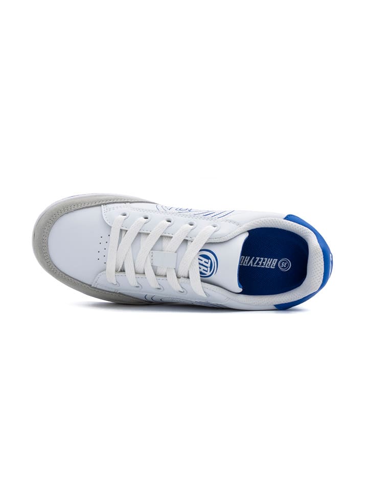 Breezy Rollers Sneakers mit Rollen in Weiß/ Blau günstig kaufen