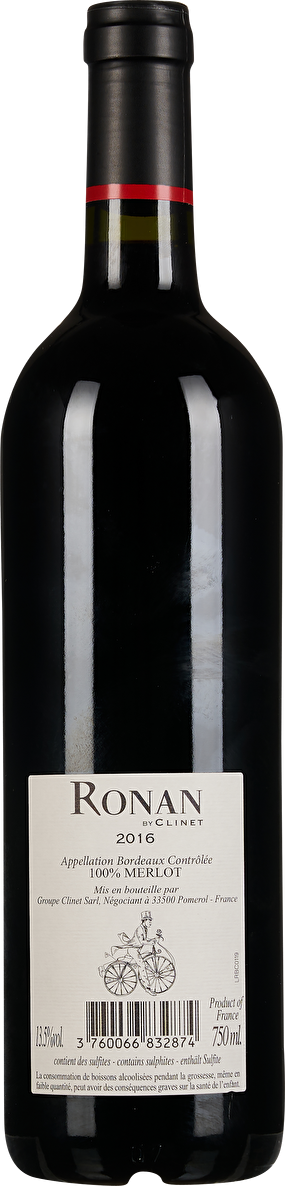 Château Clinet Ronan by Clinet Rouge 2016