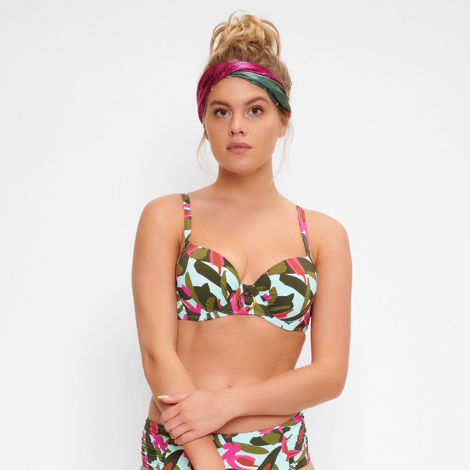LingaDore 7109BT Jungle Druck vorgeformtes Bikini Oberteil
