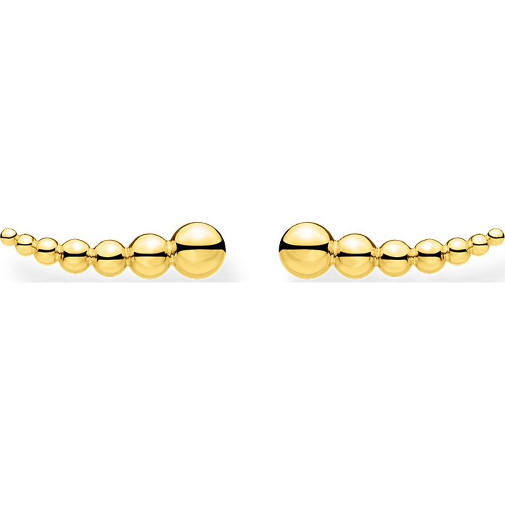 Thomas Sabo Boucles d'oreilles à fermoir à poussette 925 Argent Boucles d'oreilles