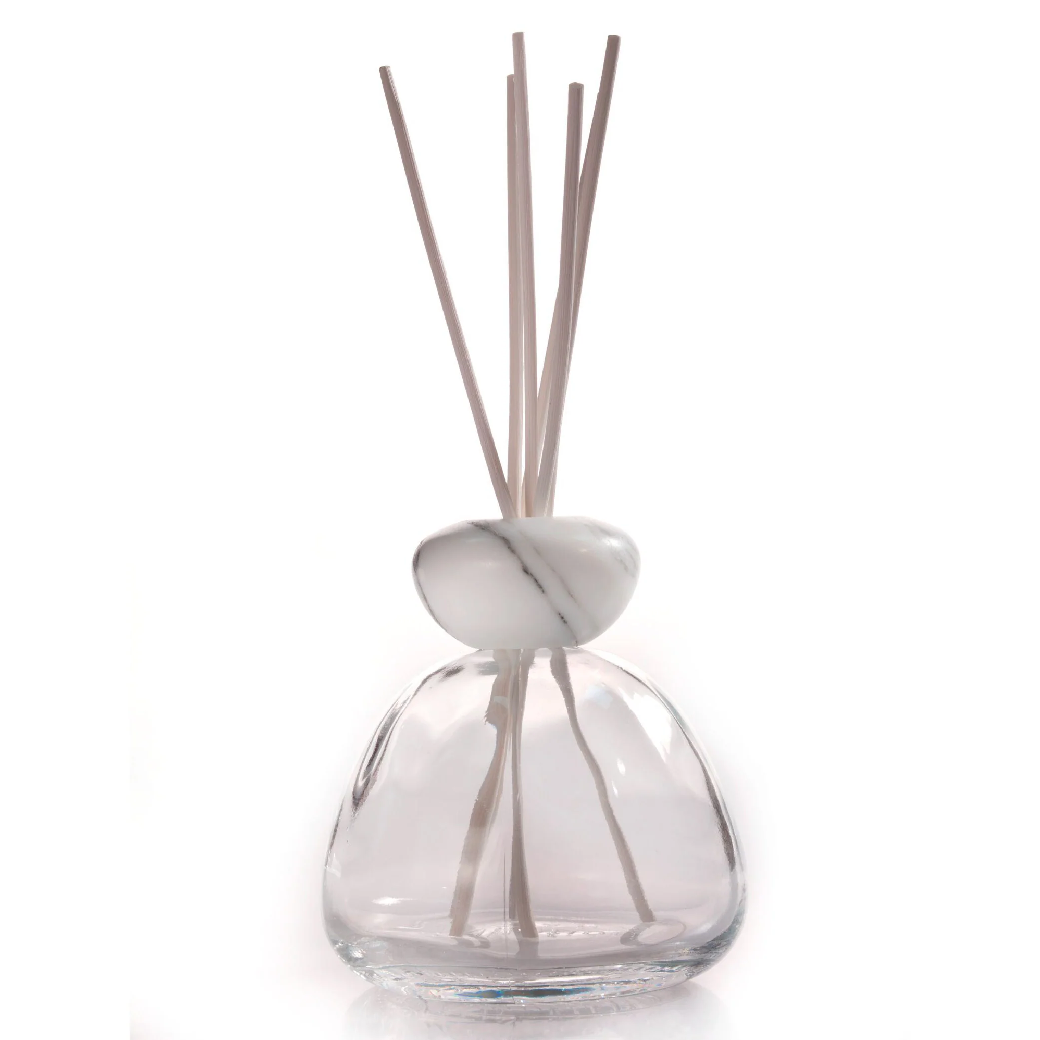 Air Design Marble Diffuser - Gjennomsiktig med hvit hette - Duftdiffuser