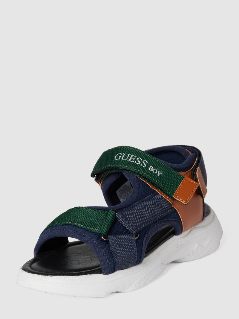 Sandalen im Colour-Blocking-Design Modell 'GAD' in schwarz
