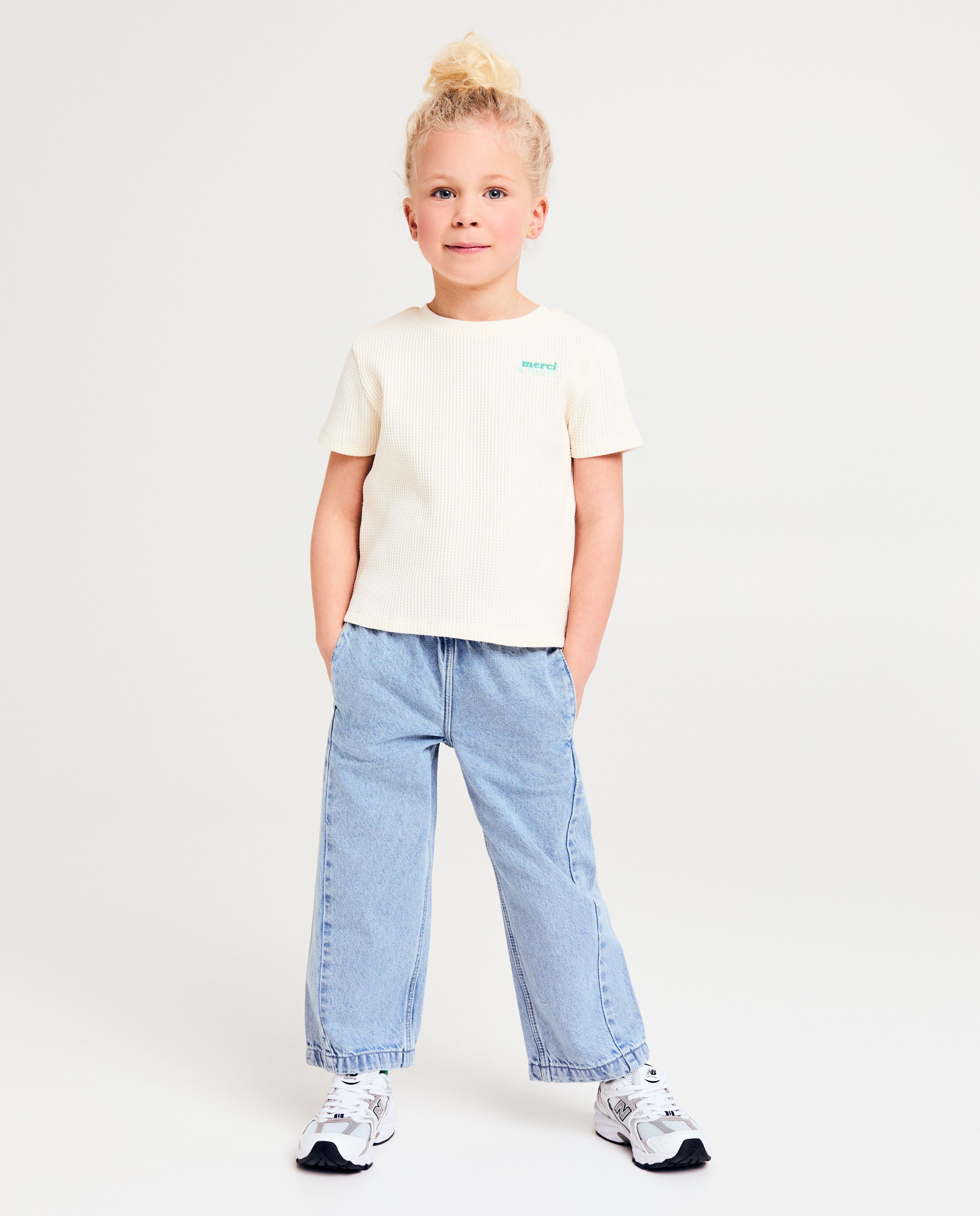 Tricou Samson cu imprimeu floral alb