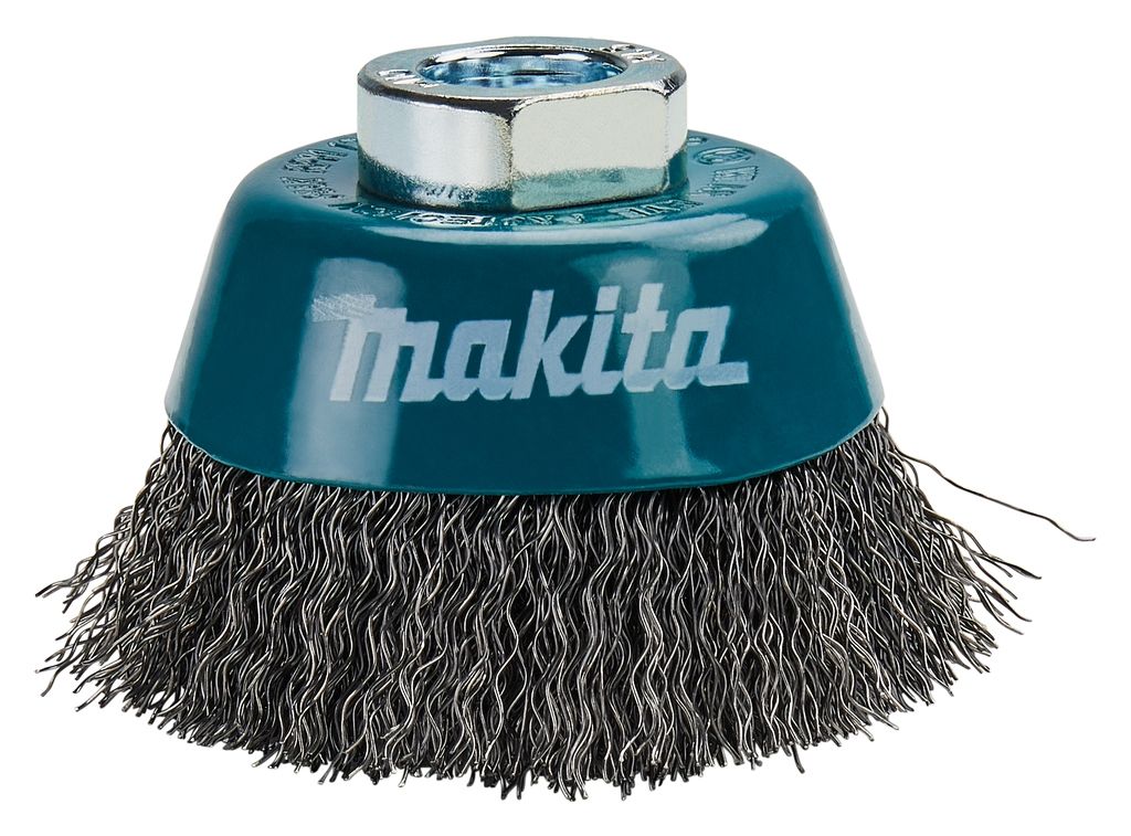 Makita Tarvikkeet D-24066 Kuppiharja M10 x 60 mm aallotettu teräslanka