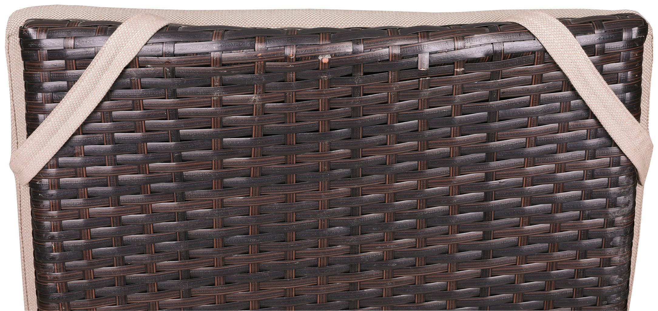 GO-DE Hochlehnerauflage, (Set, 2 St), wasserabweisend