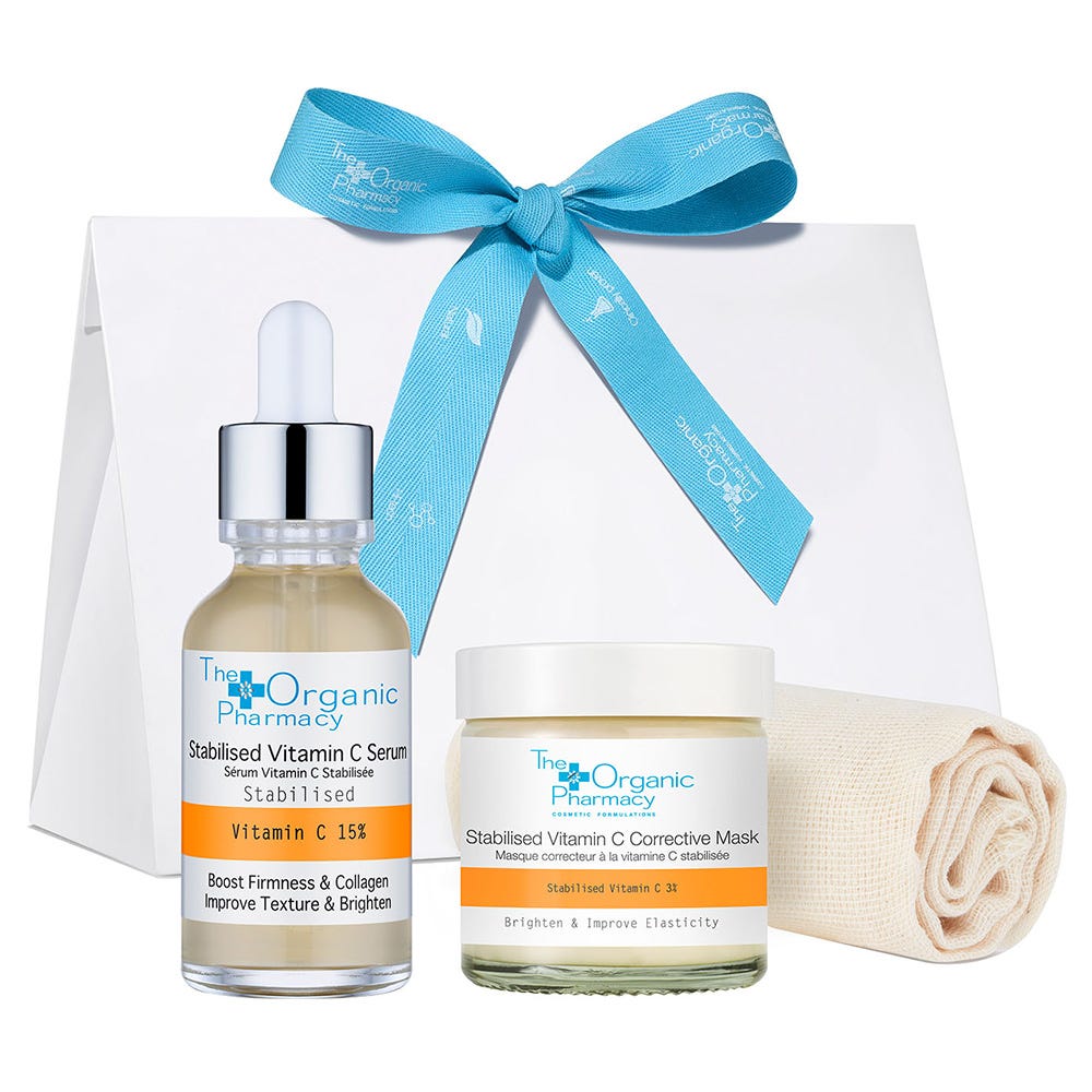 The Organic Pharmacy Brighten & Glow Kit Stabilised Vitamin C