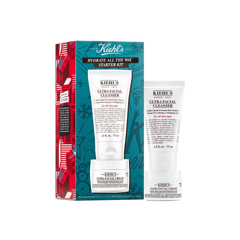 kiehl's Ultra Facial Coffret soin visage nettoyant et hydratant Ultra Facial