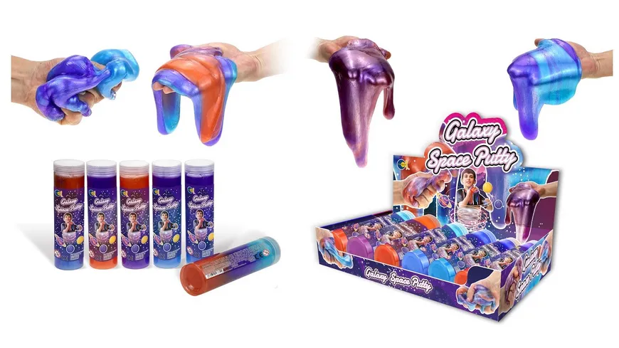 Fun Trading - Galaxy Space Putty, 440gr, 1 Stück, sortiert 38 g