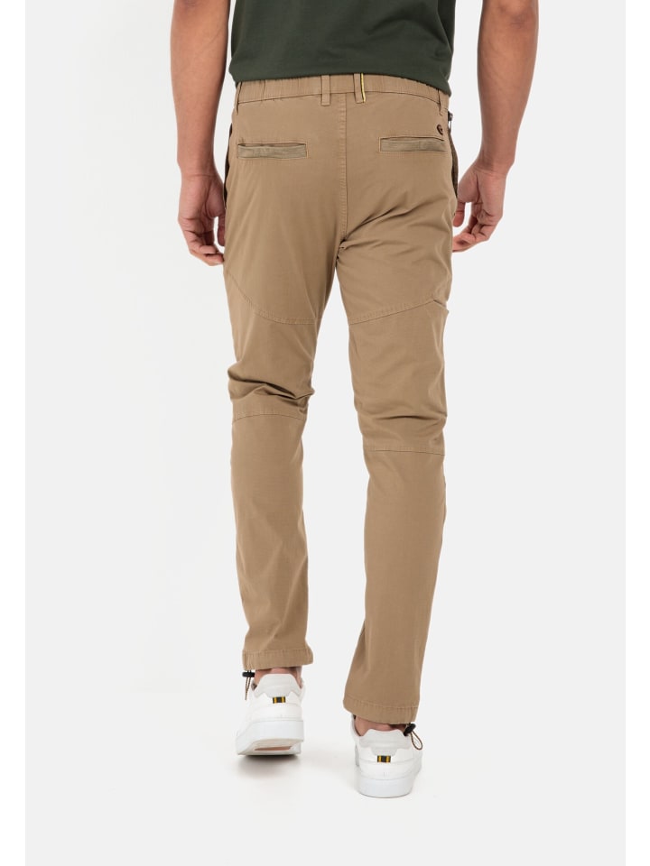 Camel Active Tapered Fit Worker Chino in Braun günstig kaufen