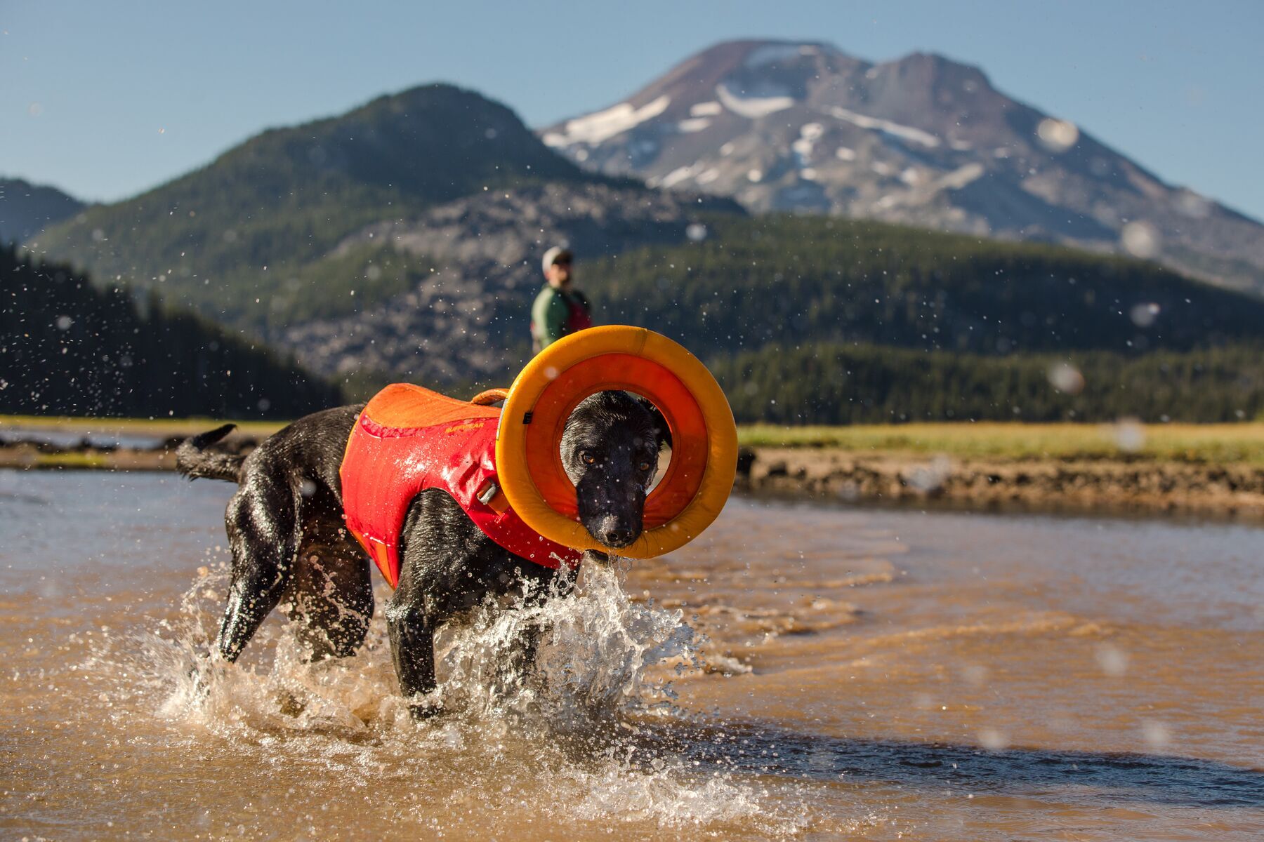 Ruffwear Wasserspielzeug Ruffwear Hydro Plane™ Spielzeug M orange