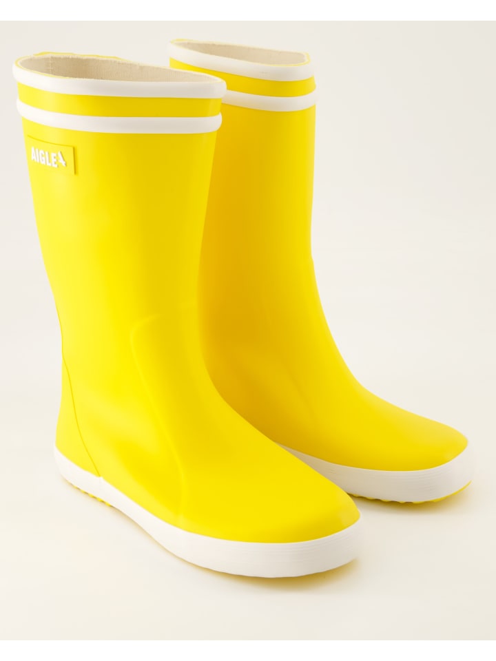 AIGLE Gummistiefel in Gelb günstig kaufen