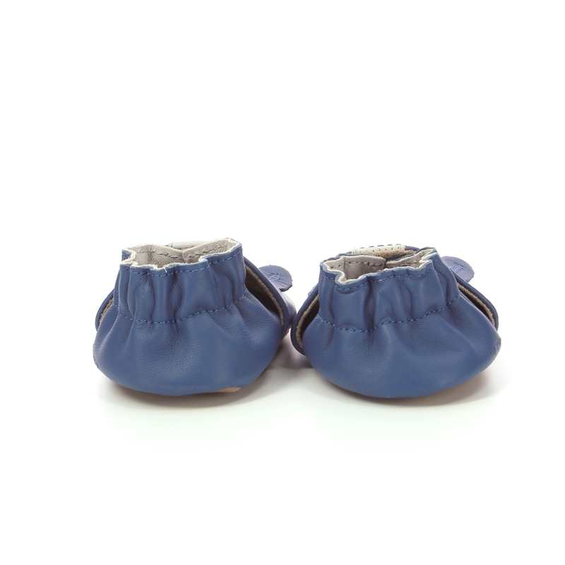 Chaussons cuir tannage vegetal Sweety Dog