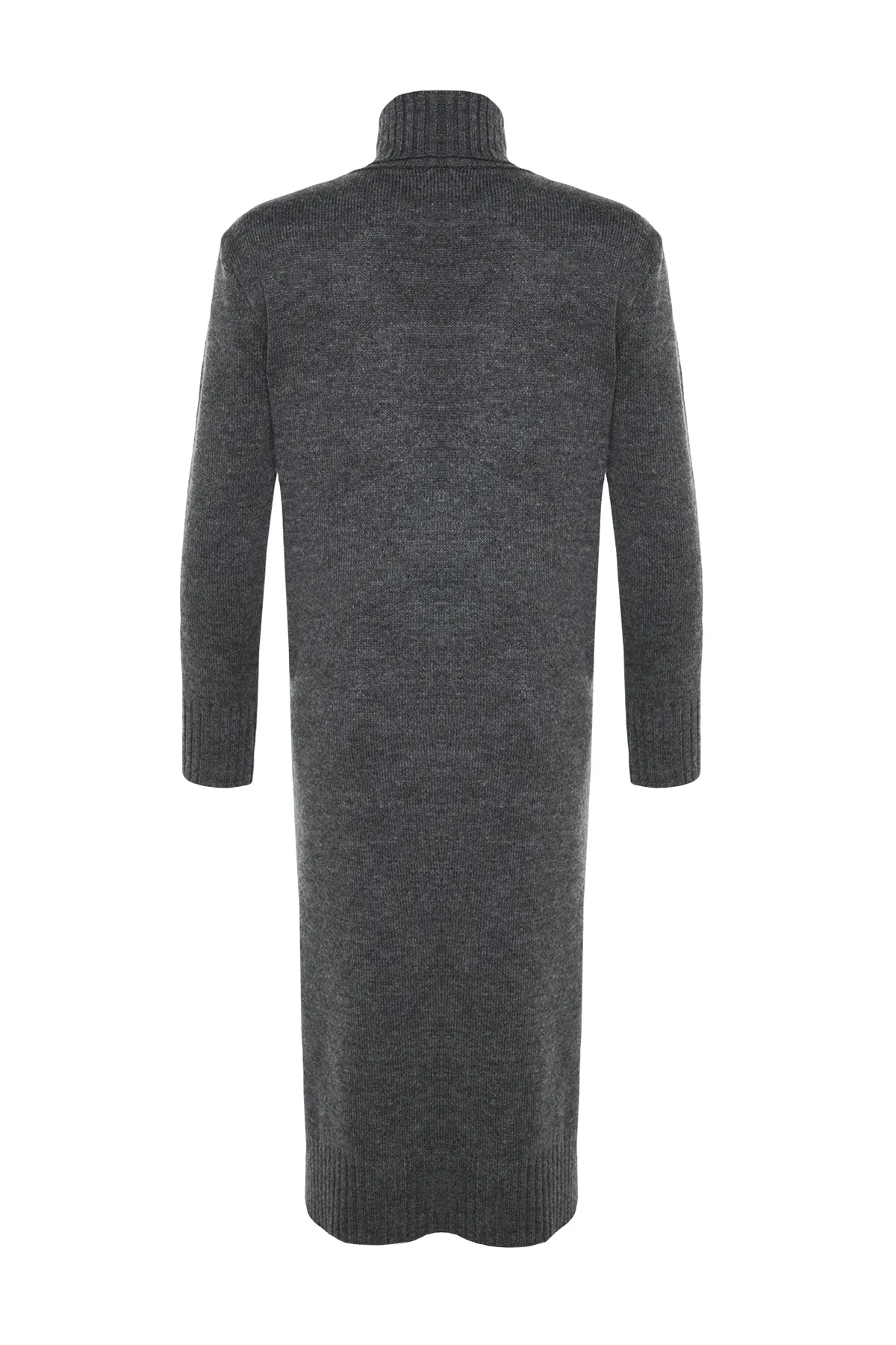 Trendyol Collection  Anthrazit Uni Weite Passform Midi TWOAW24EL00034