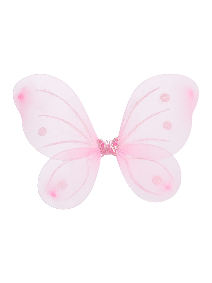 relaxdays 10x Feenflügel in Pink/ Silber günstig kaufen onesize