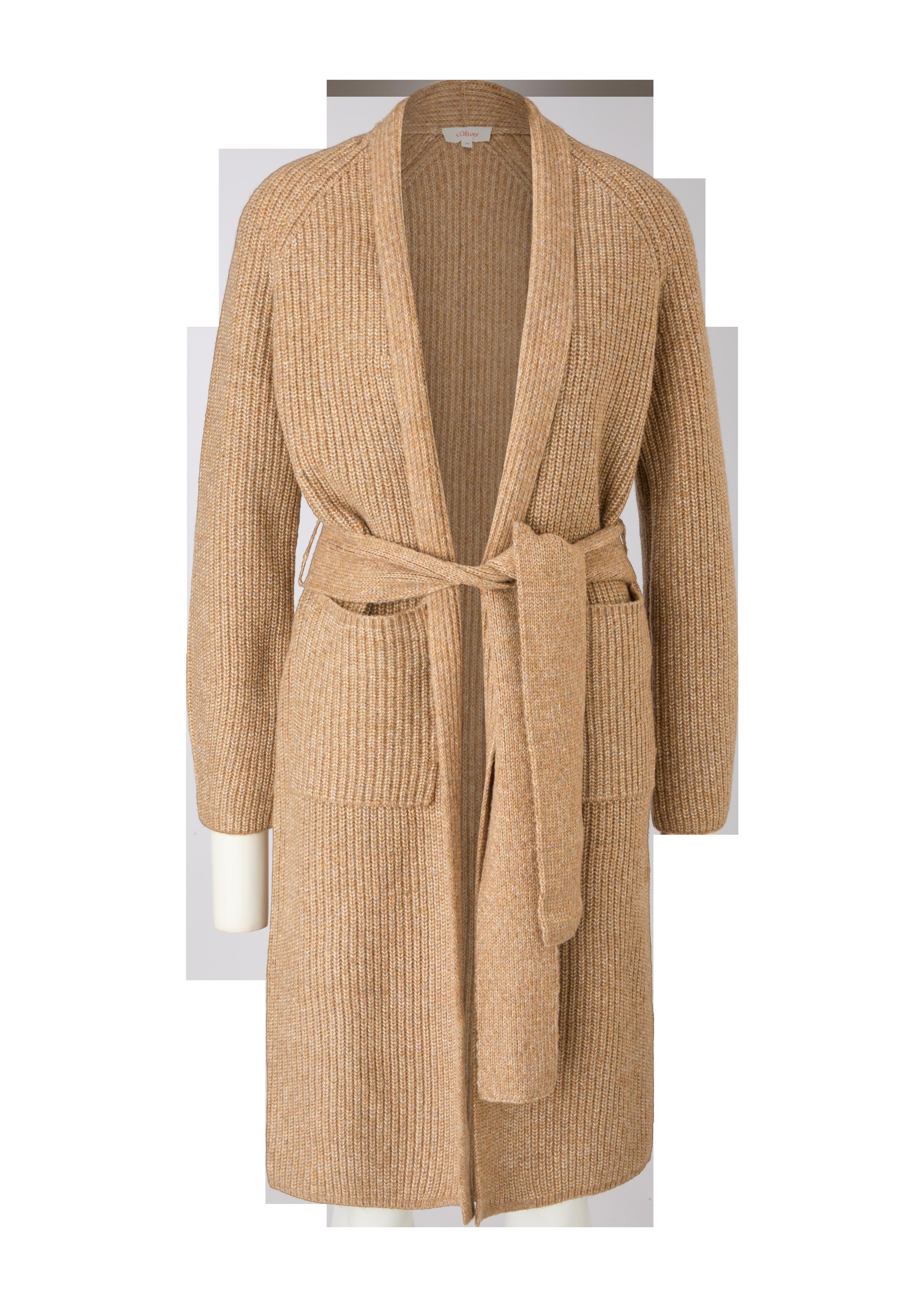 Strickjacke aus Wollmix  2120906-82W9