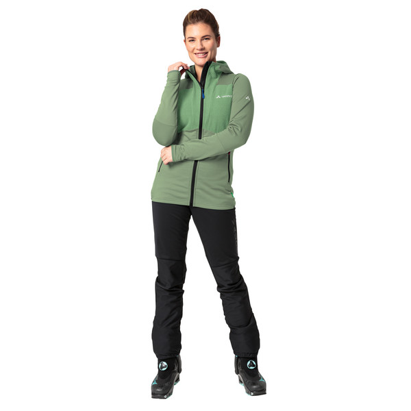 MONVISO HOODED GRID FLEECE JACKET Damen - Fleecejacke
