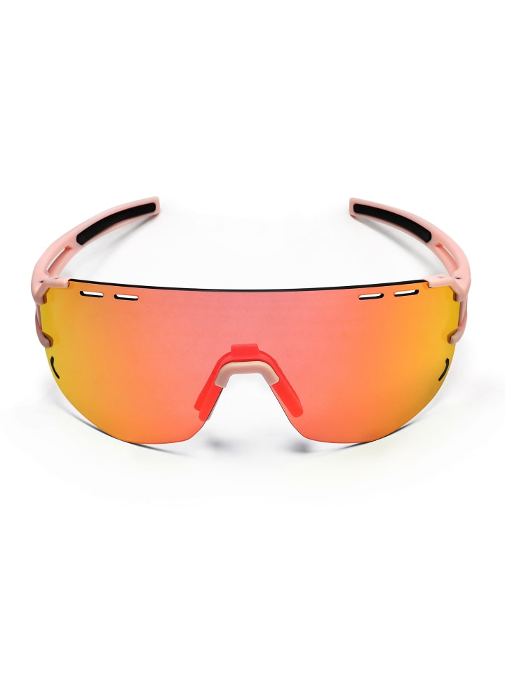 YEAZ SUNGLOW Sport-Sonnenbrille weiß/blau in pink / rosa günstig kaufen onesize