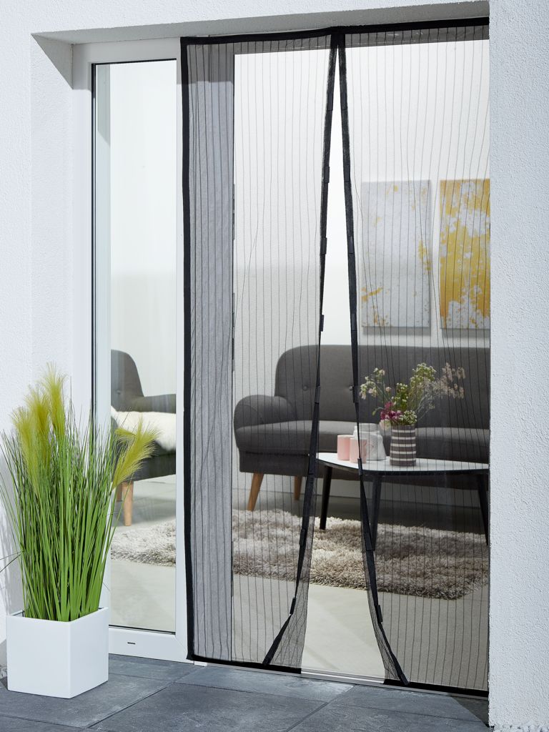 BYGDIN Rede mosquiteira BYGDIN 90x210cm para portas, preta