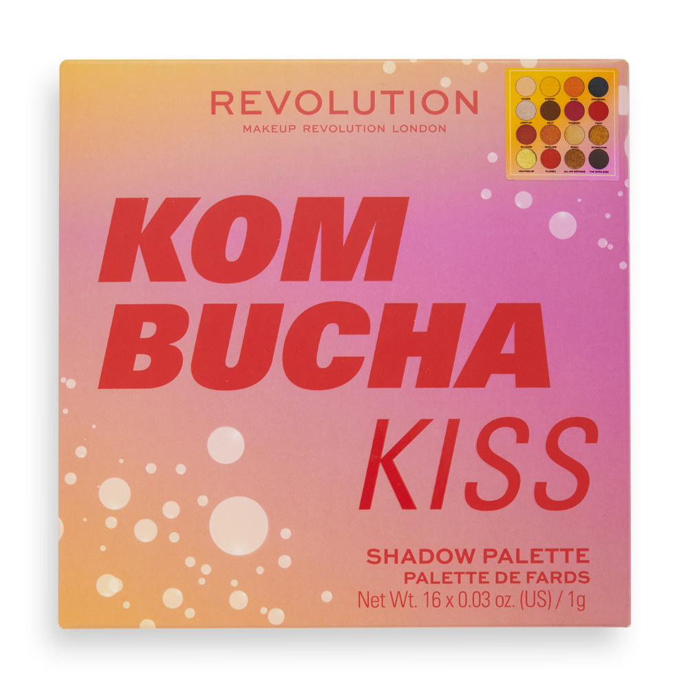 Revolution Revolution Hot Shot Shadow Kombucha Kiss Palette Fard à paupières