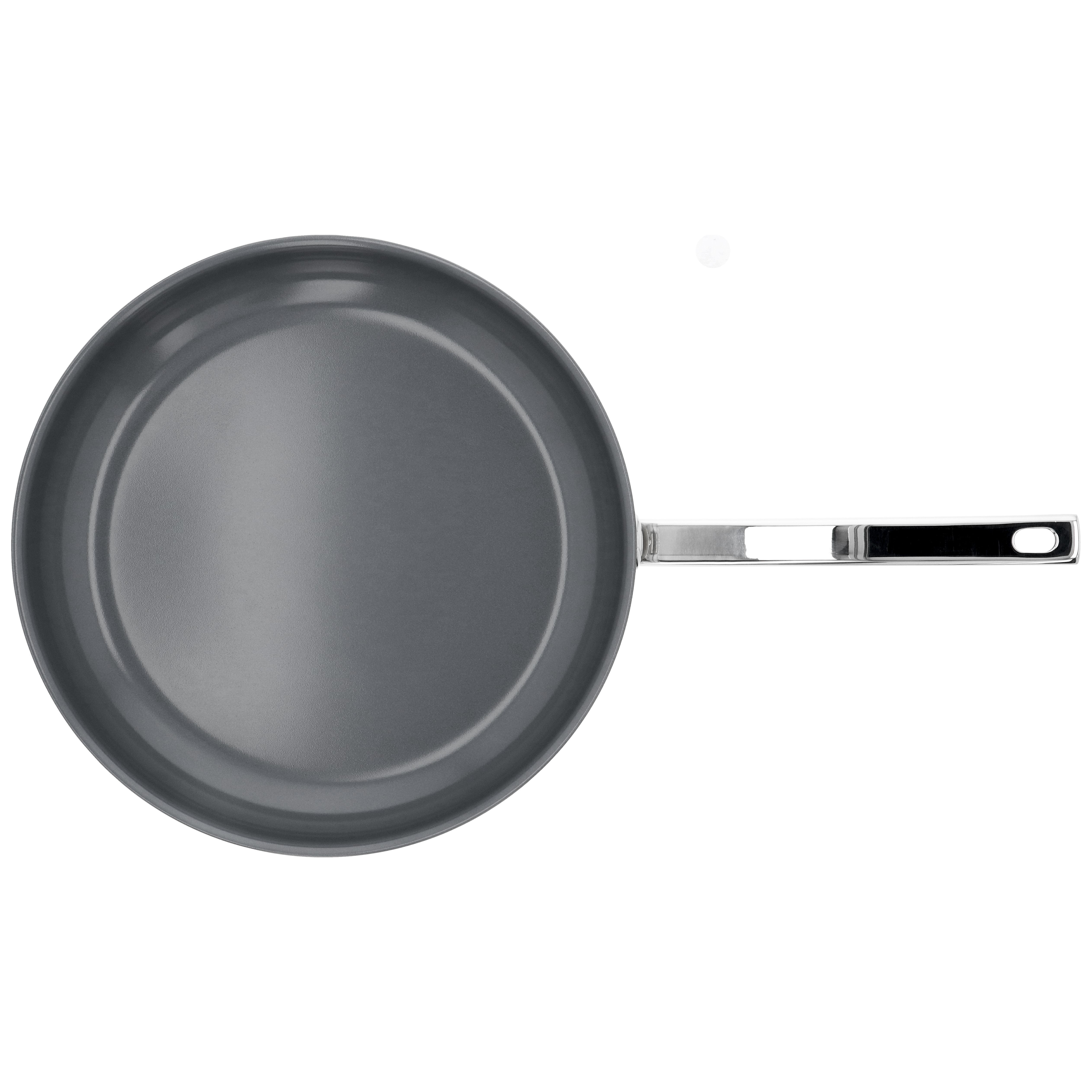 Bratpfanne 32 cm, 18/10 Edelstahl, Silber
