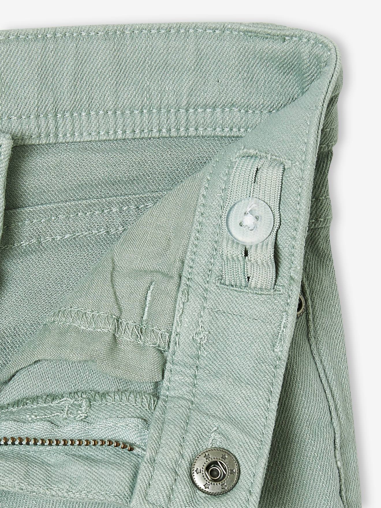 Pantalon slim MorphologiK MEDIUM garçon noisette