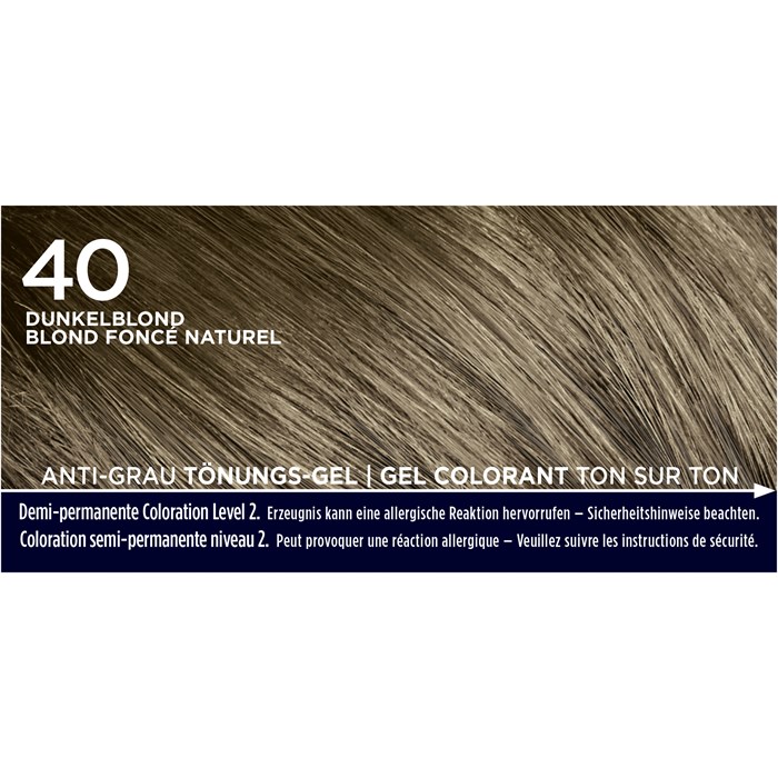Anti-Grau-Tönungs-Gel Natur Dunkelblond