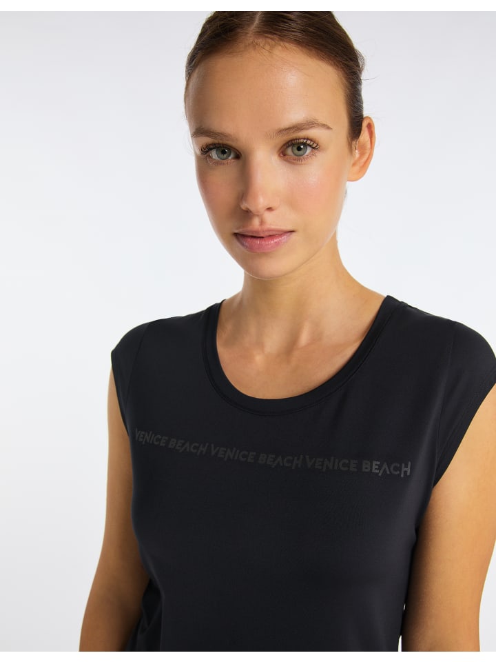 Venice Beach T-Shirt VB Ruthie in Schwarz günstig kaufen