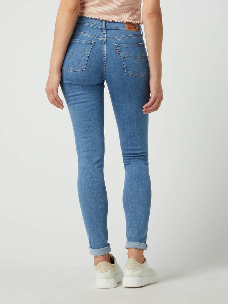Super Skinny Fit Jeans mit Stretch-Anteil Modell '710' in jeans