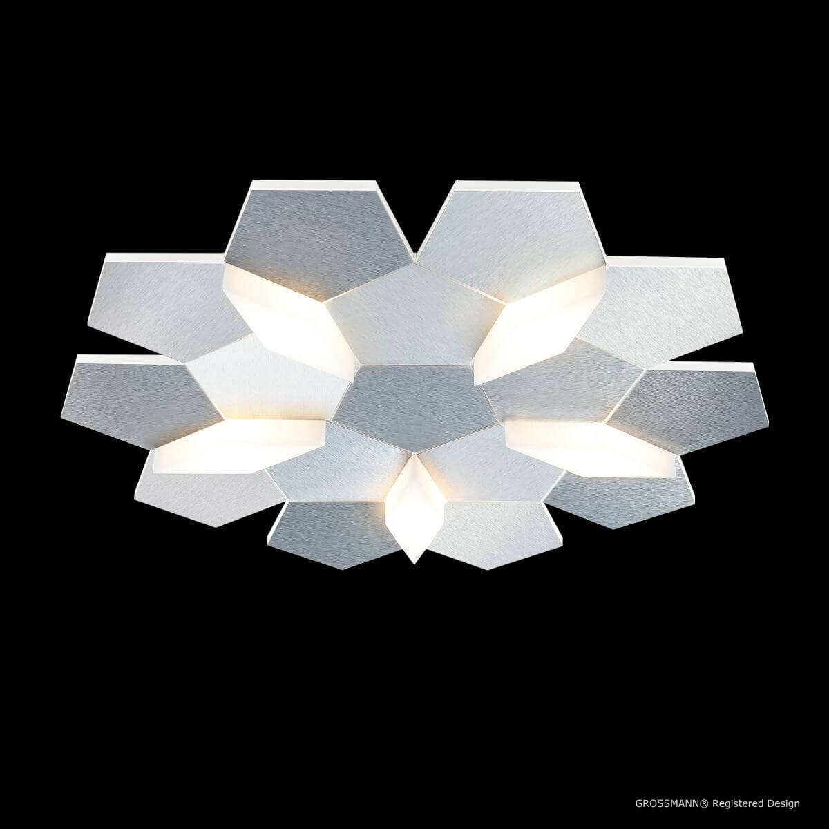 Grossmann 5-flg LED Deckenleuchte Karat