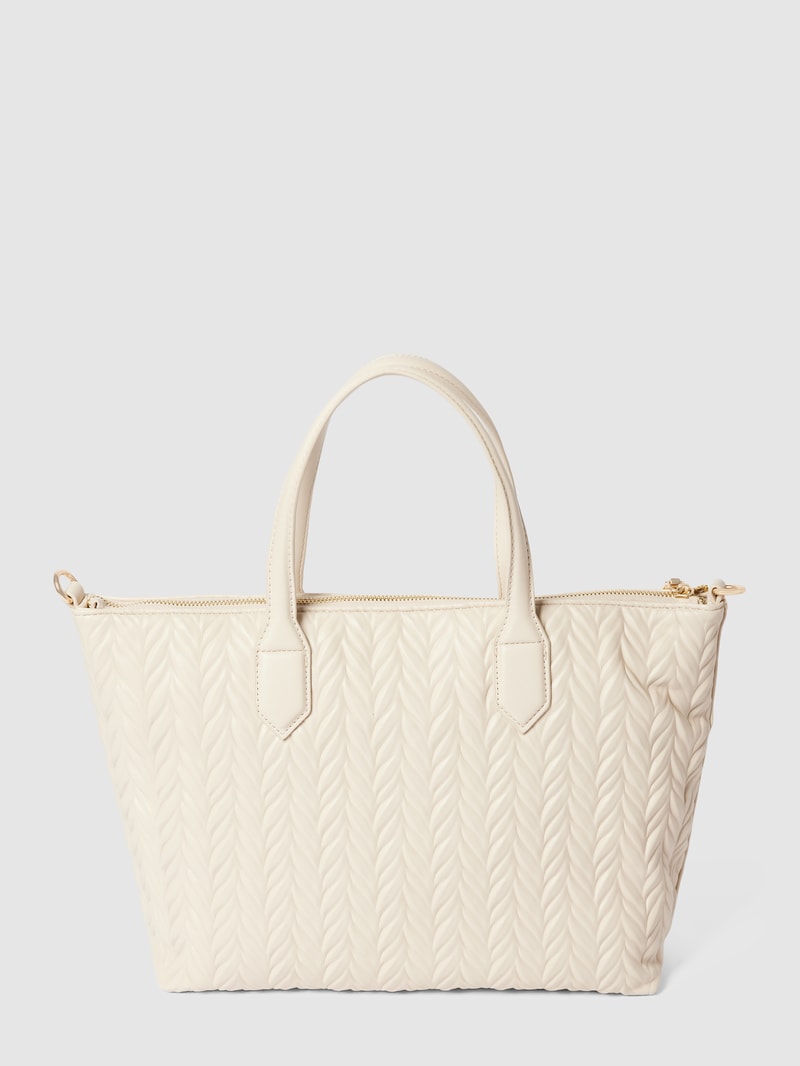 Shopper mit Strukturmuster Modell 'SUNNY RE SHOPPING BAG' in offwhite