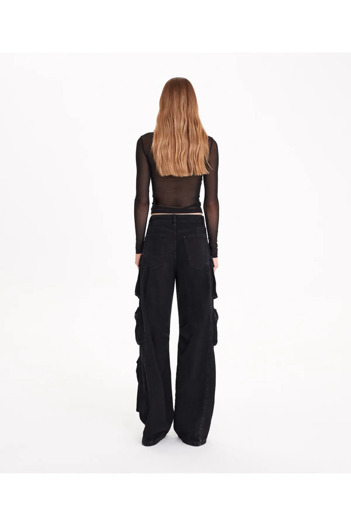 SAGAZA  Jeans - Schwarz - Loose