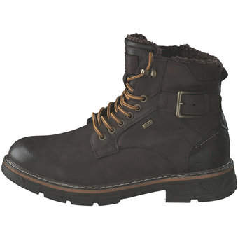 Tom Tailor Schnür Boots in braun