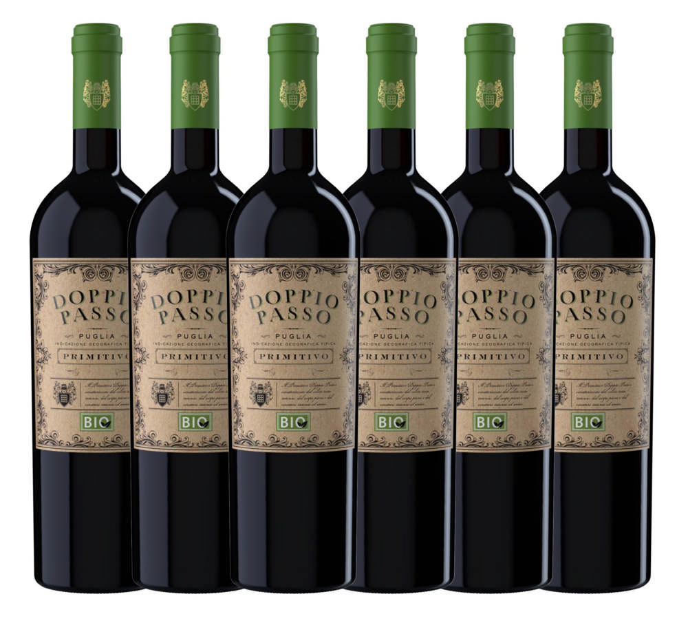 Doppio Passo Primitivo Bio IGT Puglia - 6er Karton
