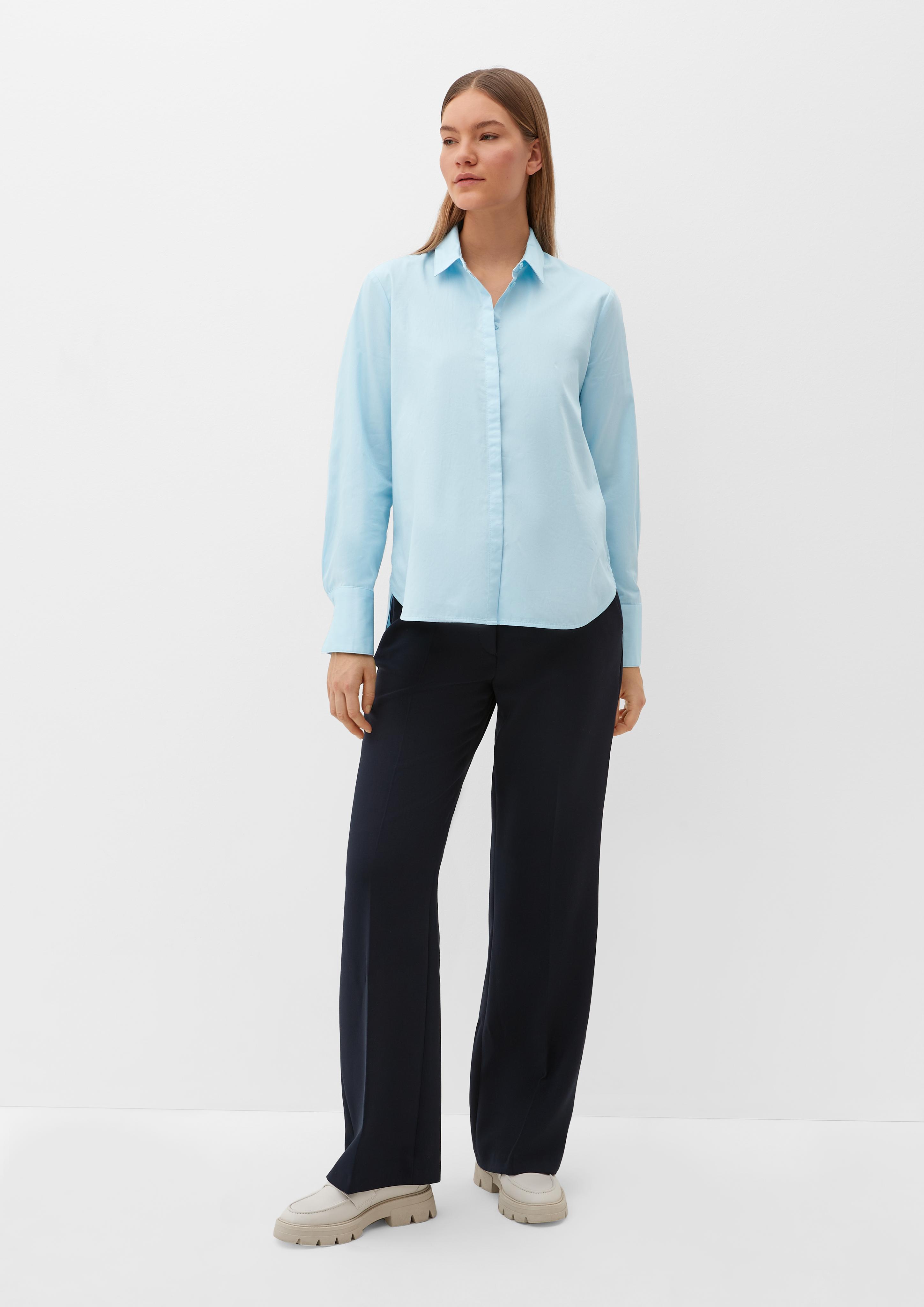 Bluse mit verdeckter Knopfleiste  2127856-5145