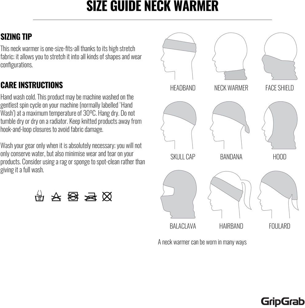 GripGrab Headglove Merino - Funktionstuch kaufen | Bike-Discount