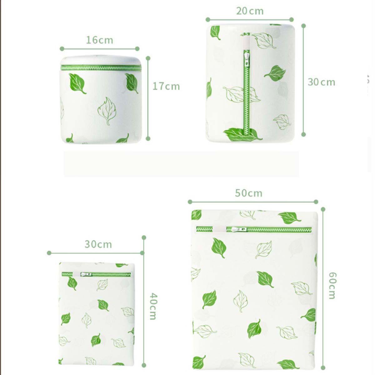 FIDDY Wäschenetz Wäschesack mit Cartoon-Print, großes Fassungsvermögen,(6-St), Schnelles Abtropfen, geeignet zum Waschen von Gegenständen
