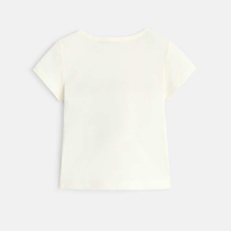 T-shirt bébé fille manches courtes imprimés Absorba