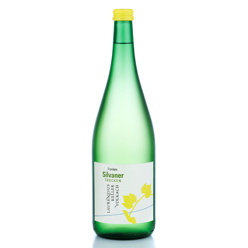 LAURENZIUSKELLER Volkacher Kirchberg Silvaner QbA 2021 trocken 1l