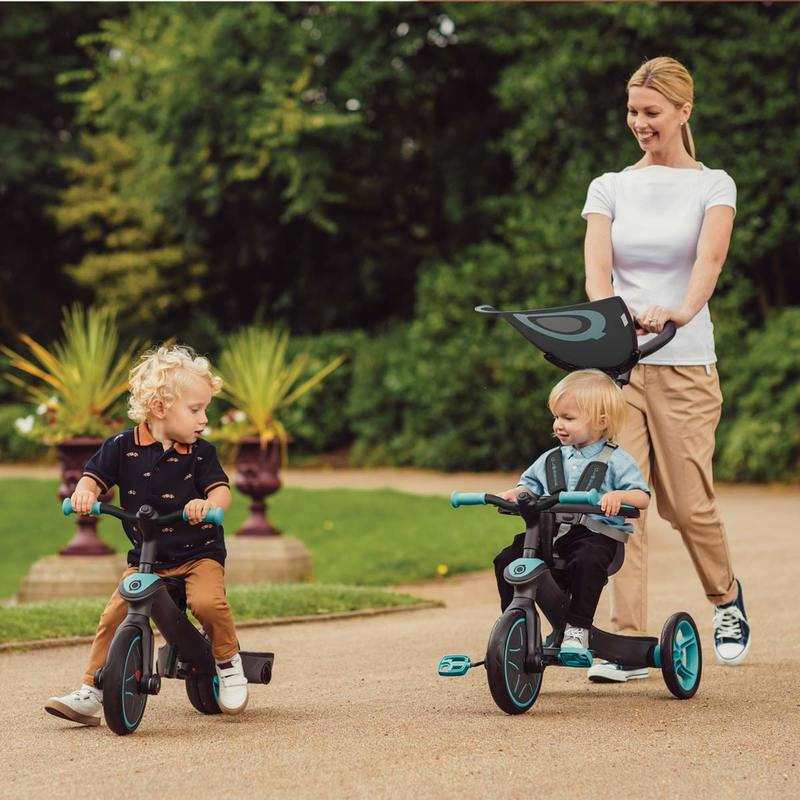 Tricycle Explorer 4 en 1 Bleu Globber