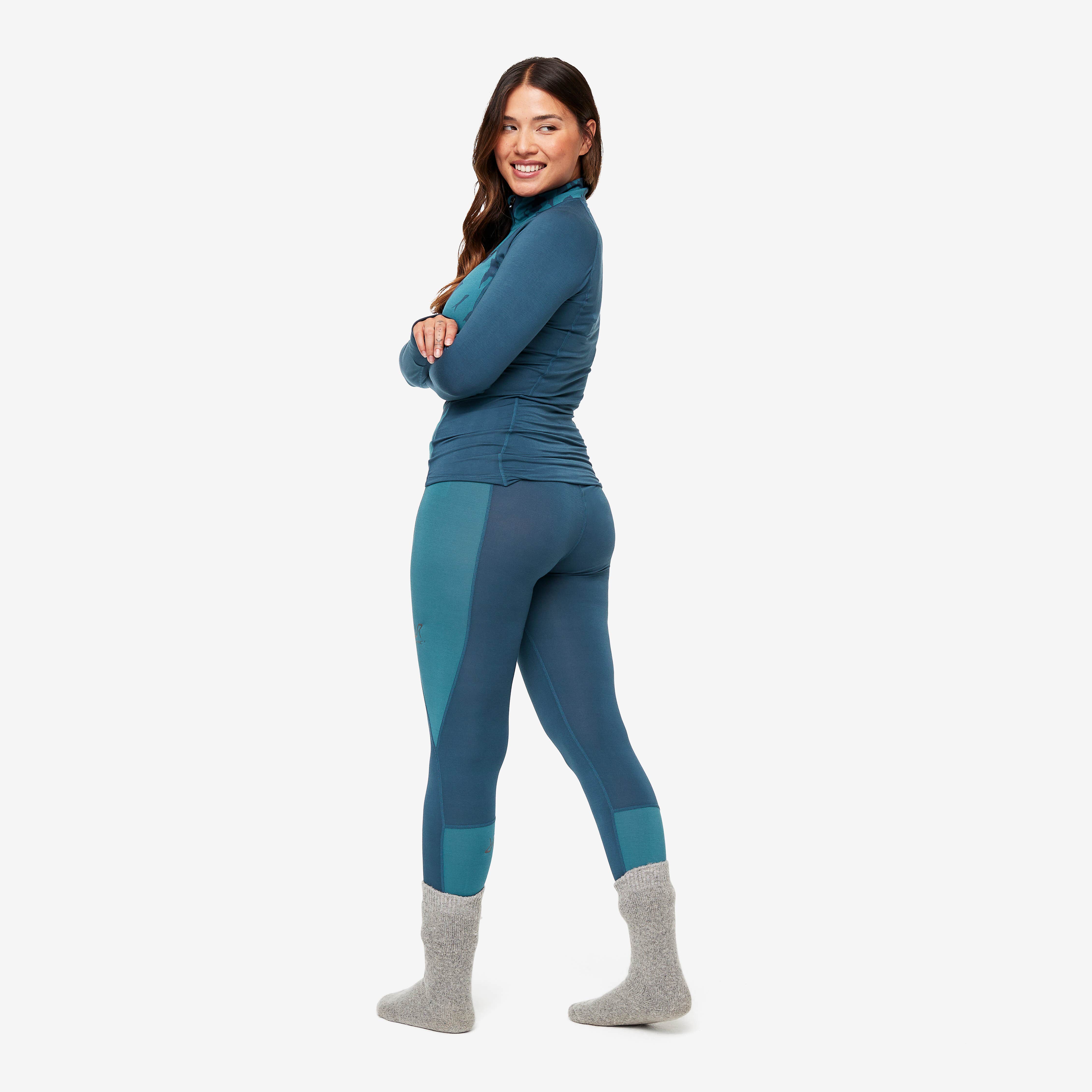 Bambooskin Base Layer Set Femme Moonlit Ocean