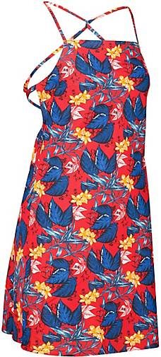 TOMMY-JEANS Damen Sommerkleid TJW PRINTED TIE BACK MINI DRESS