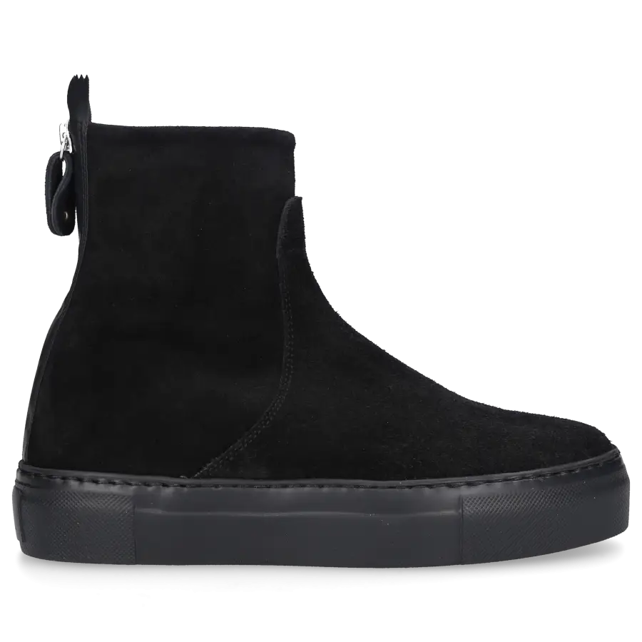 AGL Attilio Giusti Leombruni - Klassische Stiefeletten MEGHAN BOOTIE Veloursleder - schwarz