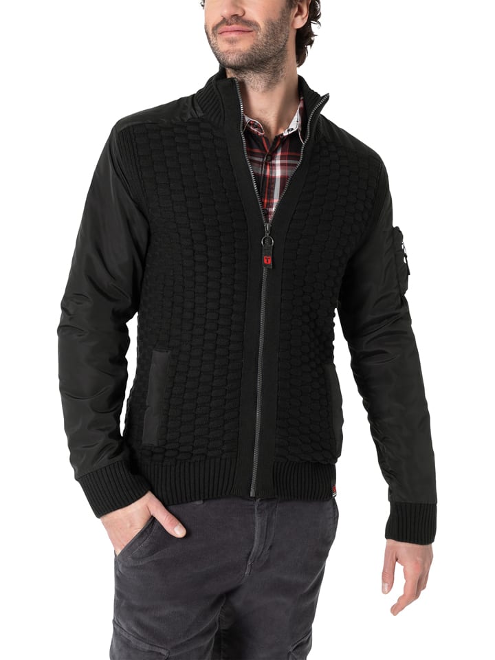 Timezone Cardigan in Schwarz günstig kaufen