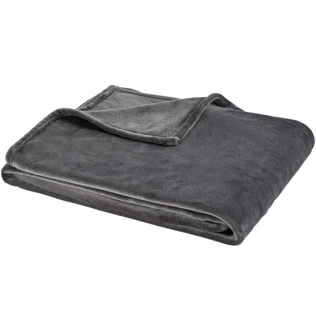 Ortho-Vital Cashmere-Decke ca. 180x220 dunkelgrau