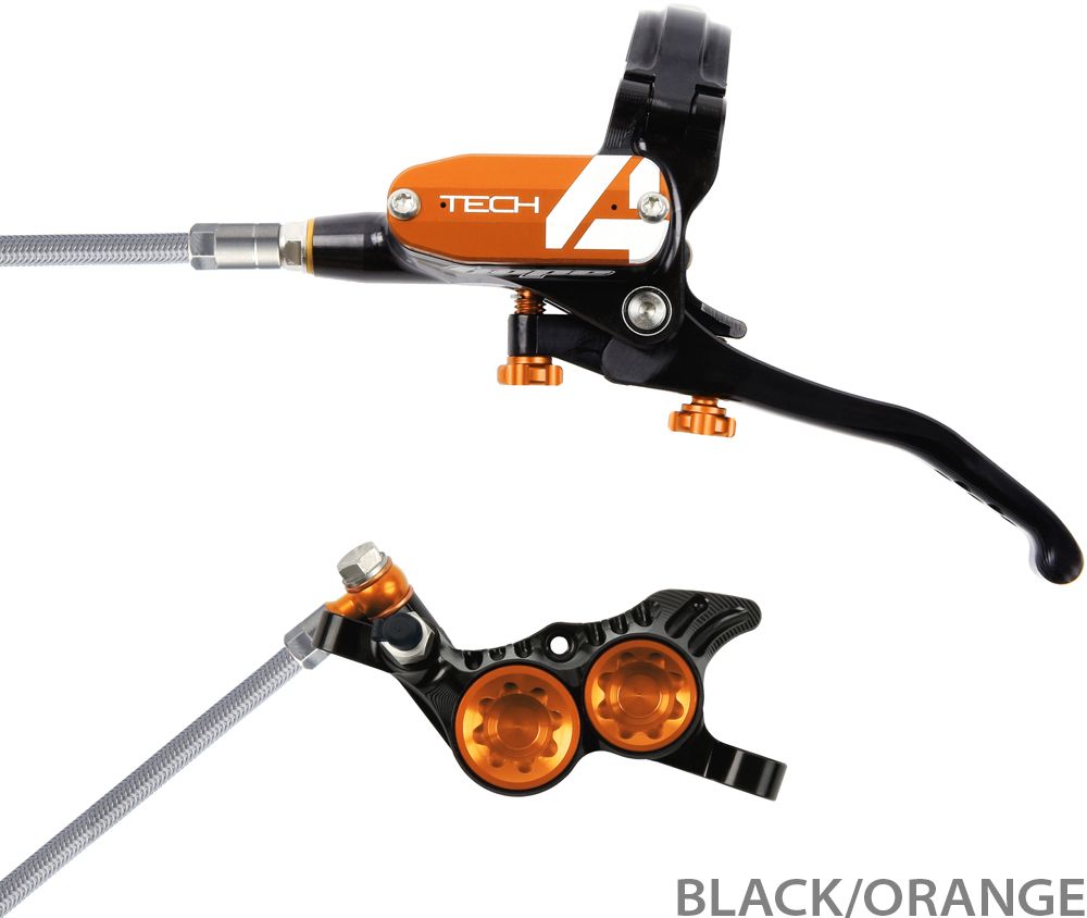 Hope Tech 4 V4 Stahlflex Scheibenbremse - Hebel links kaufen | Bike-Discount